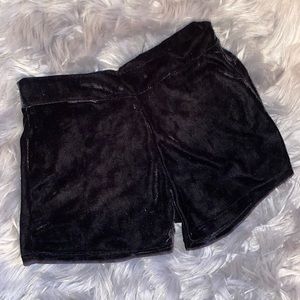 Velvet shorts